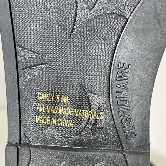 NWOT Cushionair Carly slide on black sandal size 8.5 - Picture 5 of 5